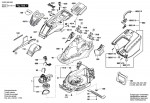 Bosch 3 600 HB9 309 Advancedrotak 790 Lawnmower 230 V / Eu Spare Parts